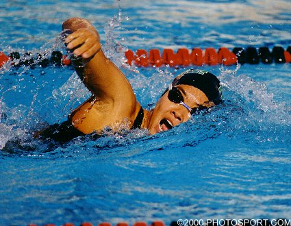 image of woman for article about swimming