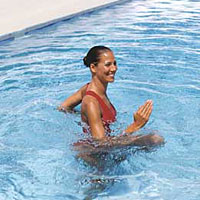 water-running image of running in water